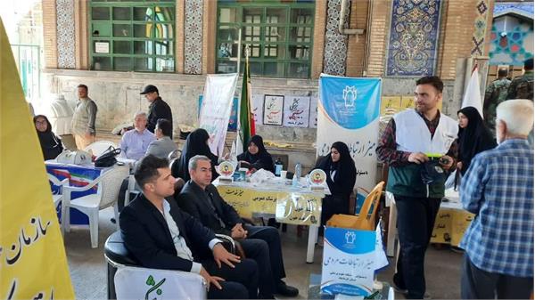 هفته دفاع مقدس و میز ارتباط مردمی